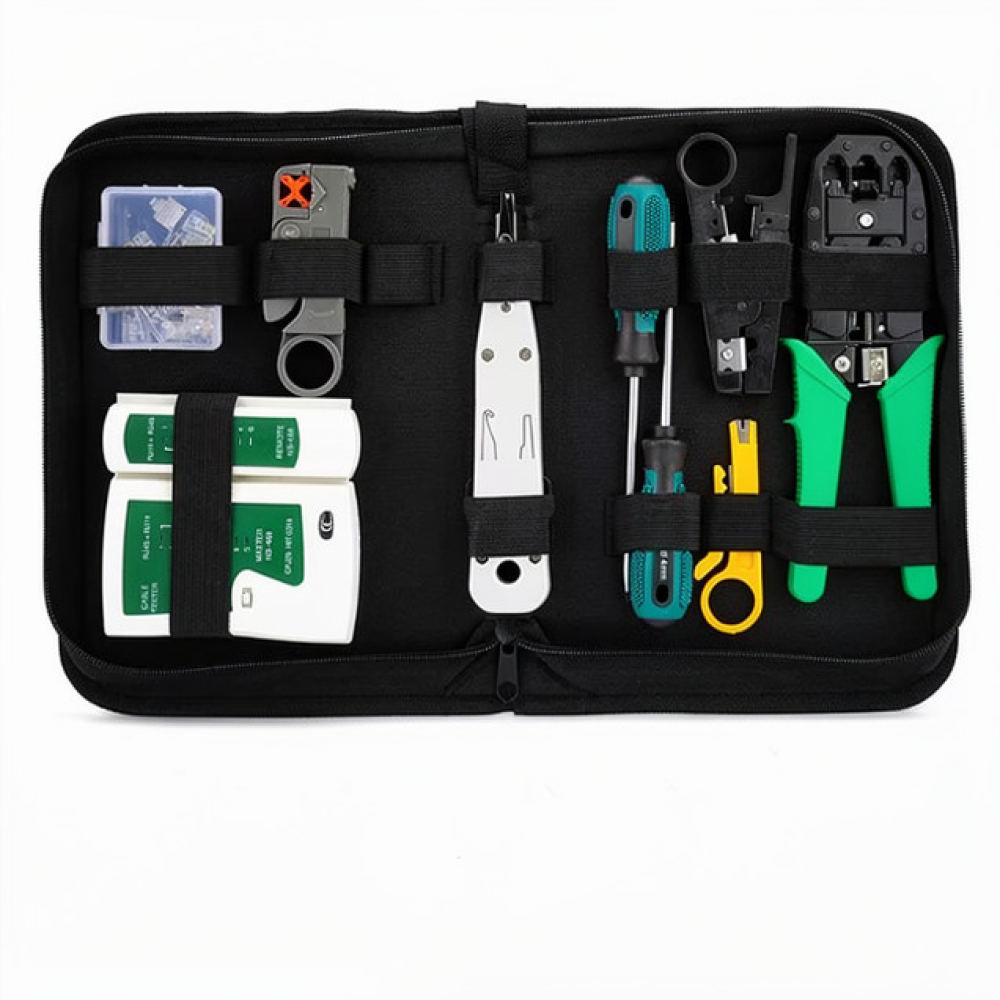 Tool Set - مجموعة أدوات إصلاح الشبكات الاحترافية، جهاز