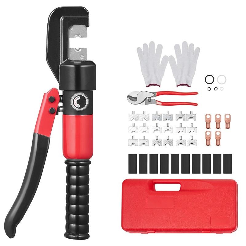 أداة تجعيد هيدروليكية مع 9 مجم - مراجعة Tool Set وسعره